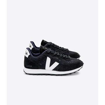 Black Women's Veja RIO BRANCO FLANNEL Running Shoes | AU 421ILH